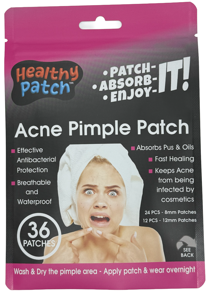 Acne Pimple Patch – Hydrocolloid Blemish Patches (36 Count)