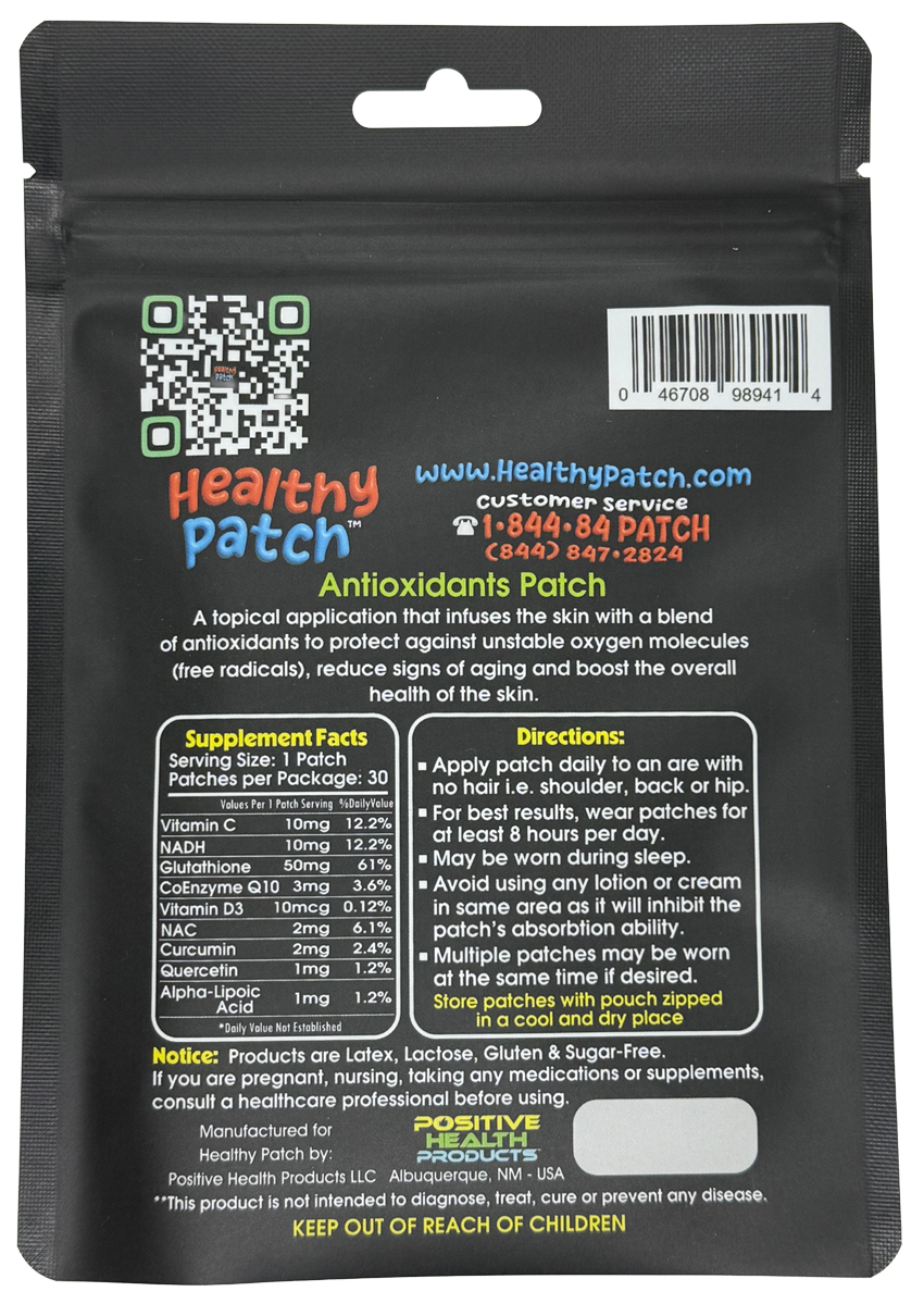 Antioxidants Patch - 30 Day Supply
