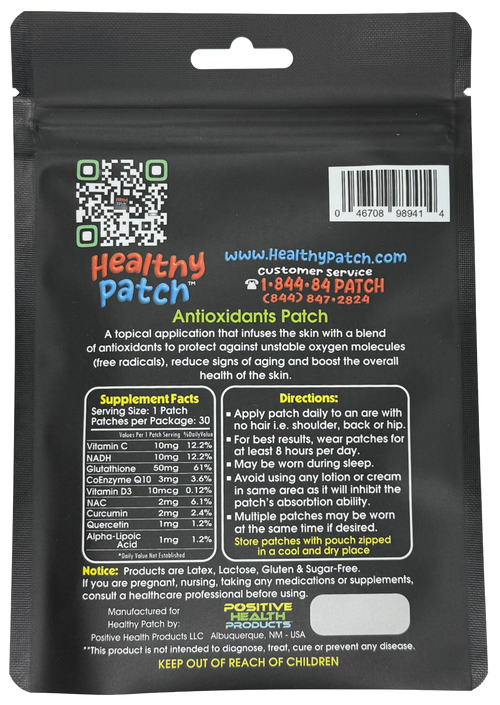 Antioxidants Patch - 30 Day Supply