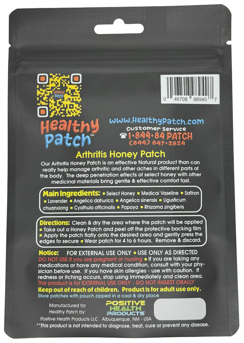 Arthritis Honey Patch - 4 Patches