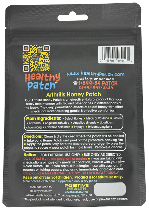 Arthritis Honey Patch - 4 Patches