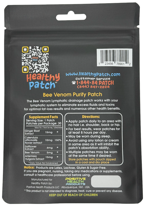 Bee Venom Purify Patch - 30 Day Supply
