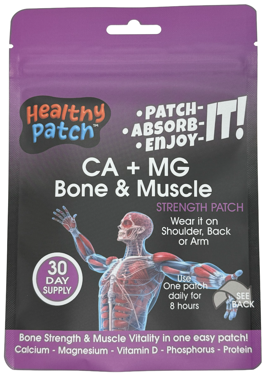 CA + MG Bone & Muscle Strength Patch - (30-day supply)