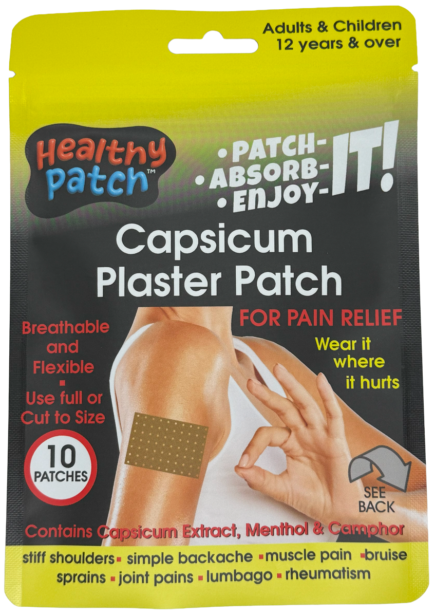Capsicum Plaster Patch - (10 Patches)
