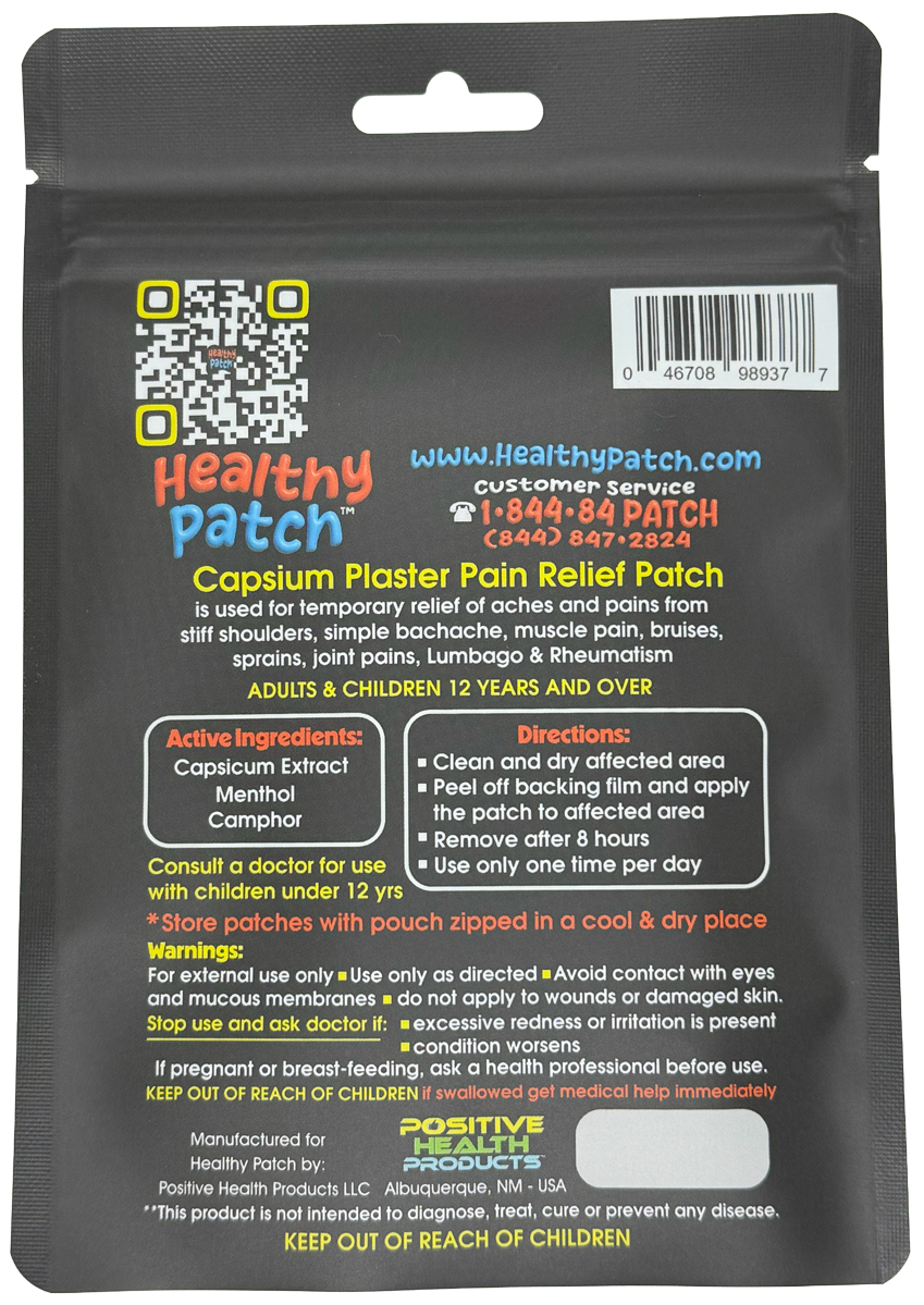 Capsicum Plaster Patch - (10 Patches)
