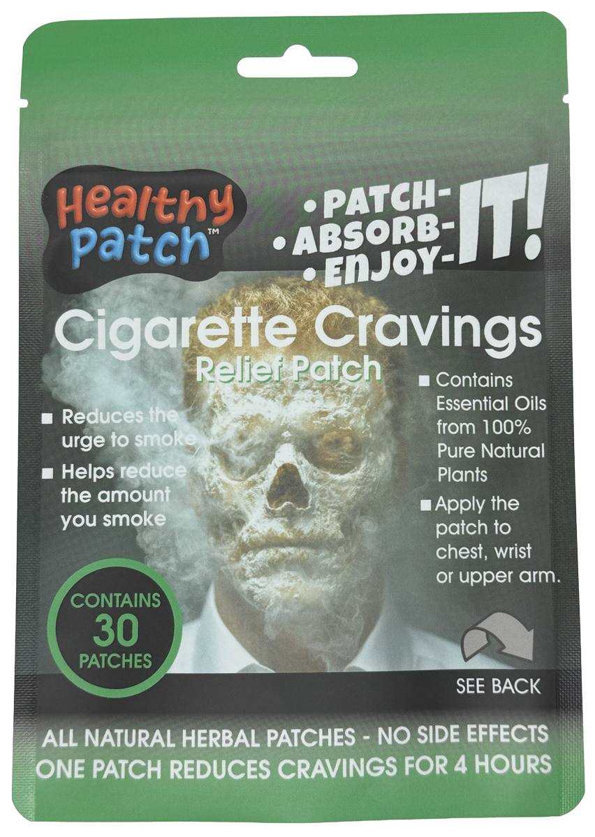 Cigarette Cravings Relief Patch - (30 Patches)