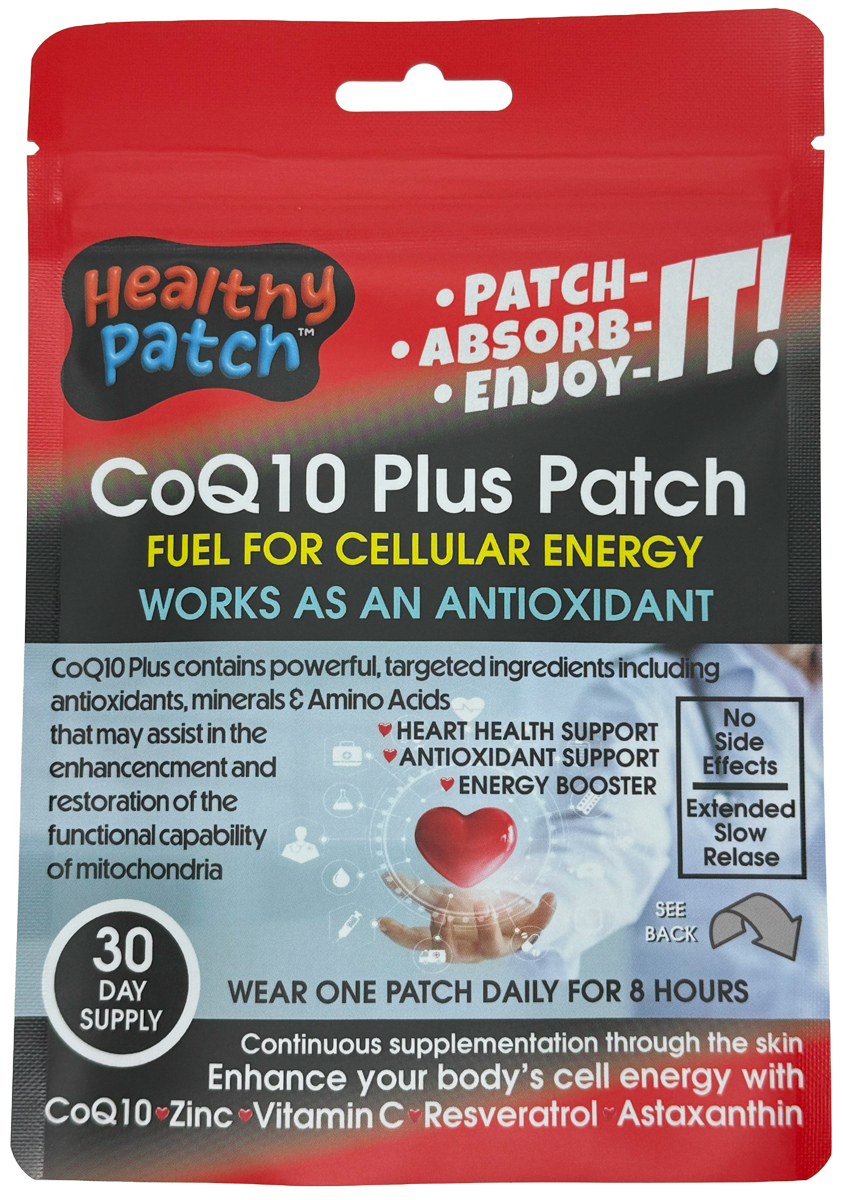 CoQ10 Plus Patch - 30 Day Supply