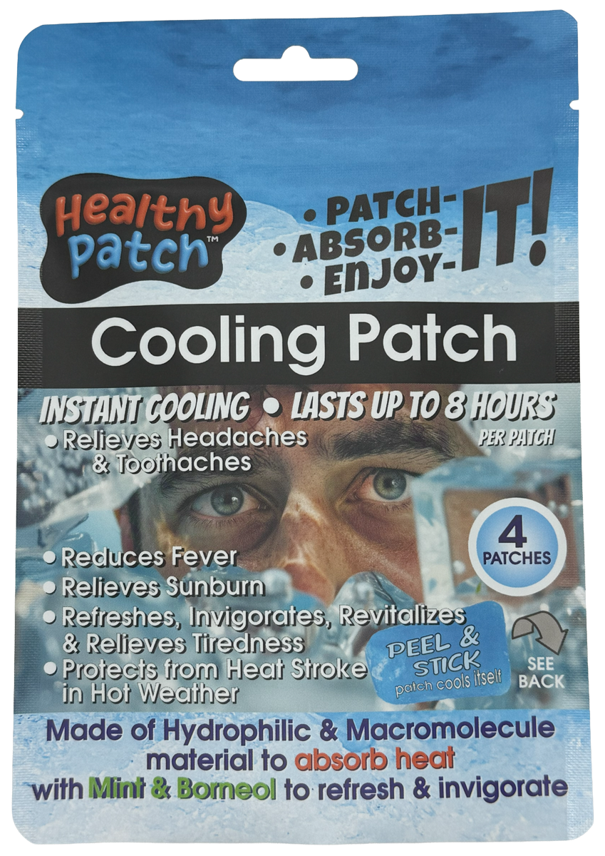 Cooling Patch for Adults - (4 Patches)
