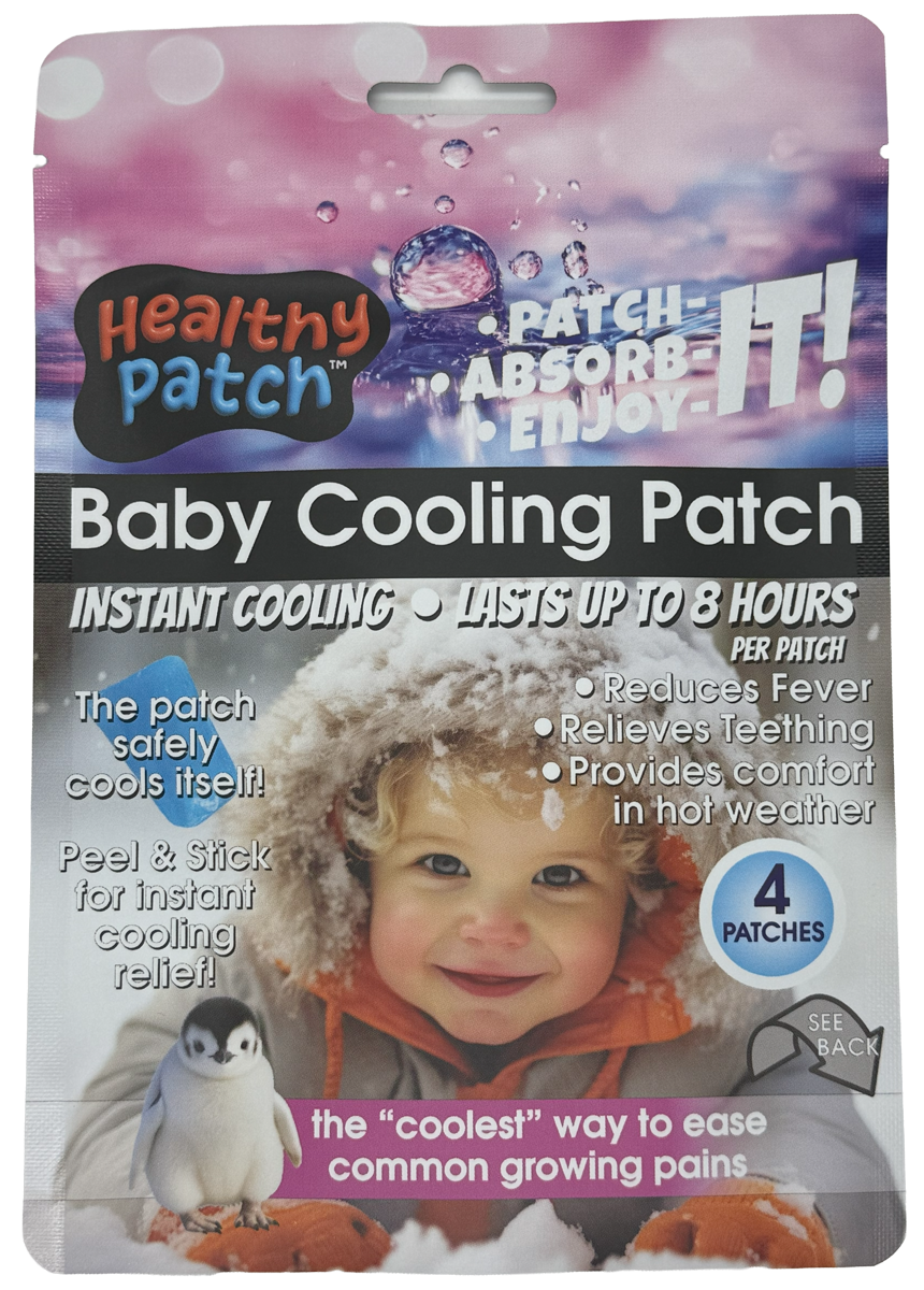Baby Cooling Patch - (4 Patches)