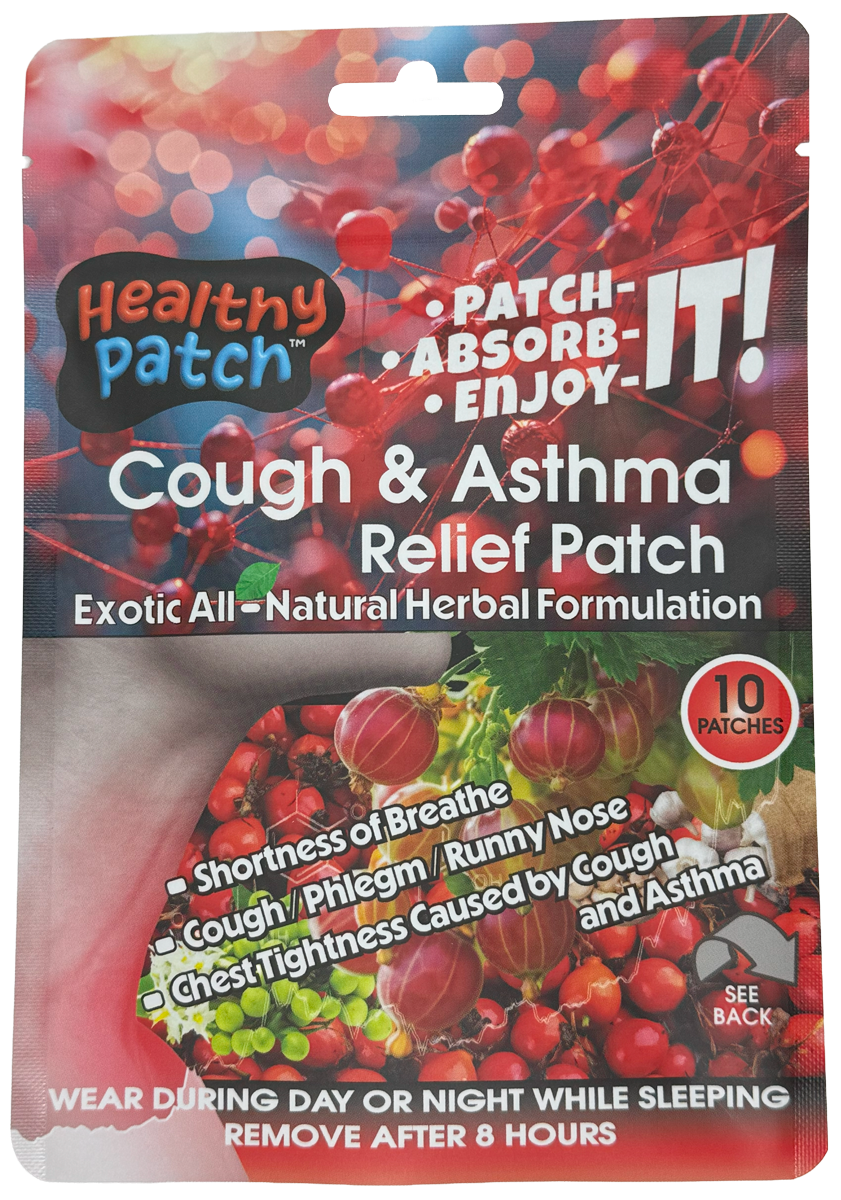 Cough & Asthma Relief Patch - 10 Patches