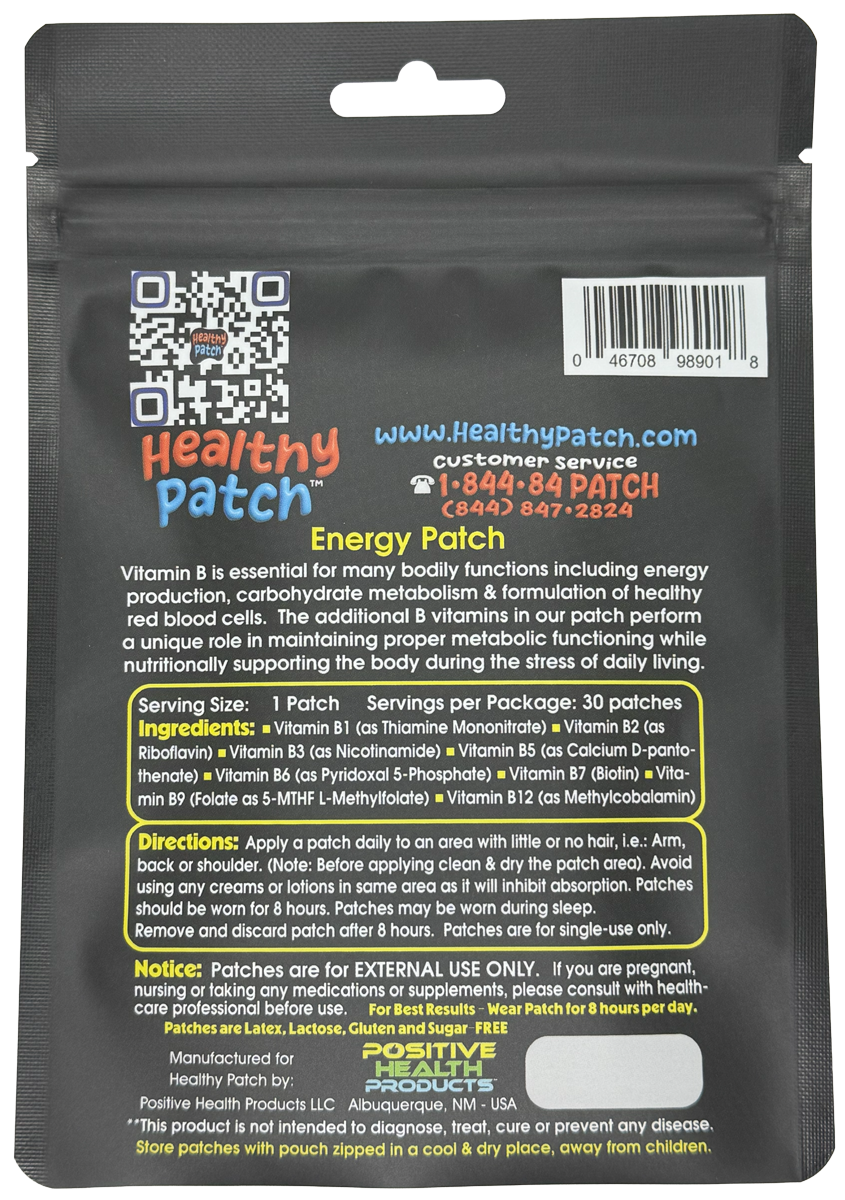 Energy Patch - 30 Day Supply