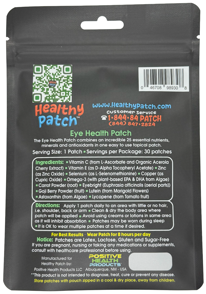 Eye Health Patch - 30 Day Supply