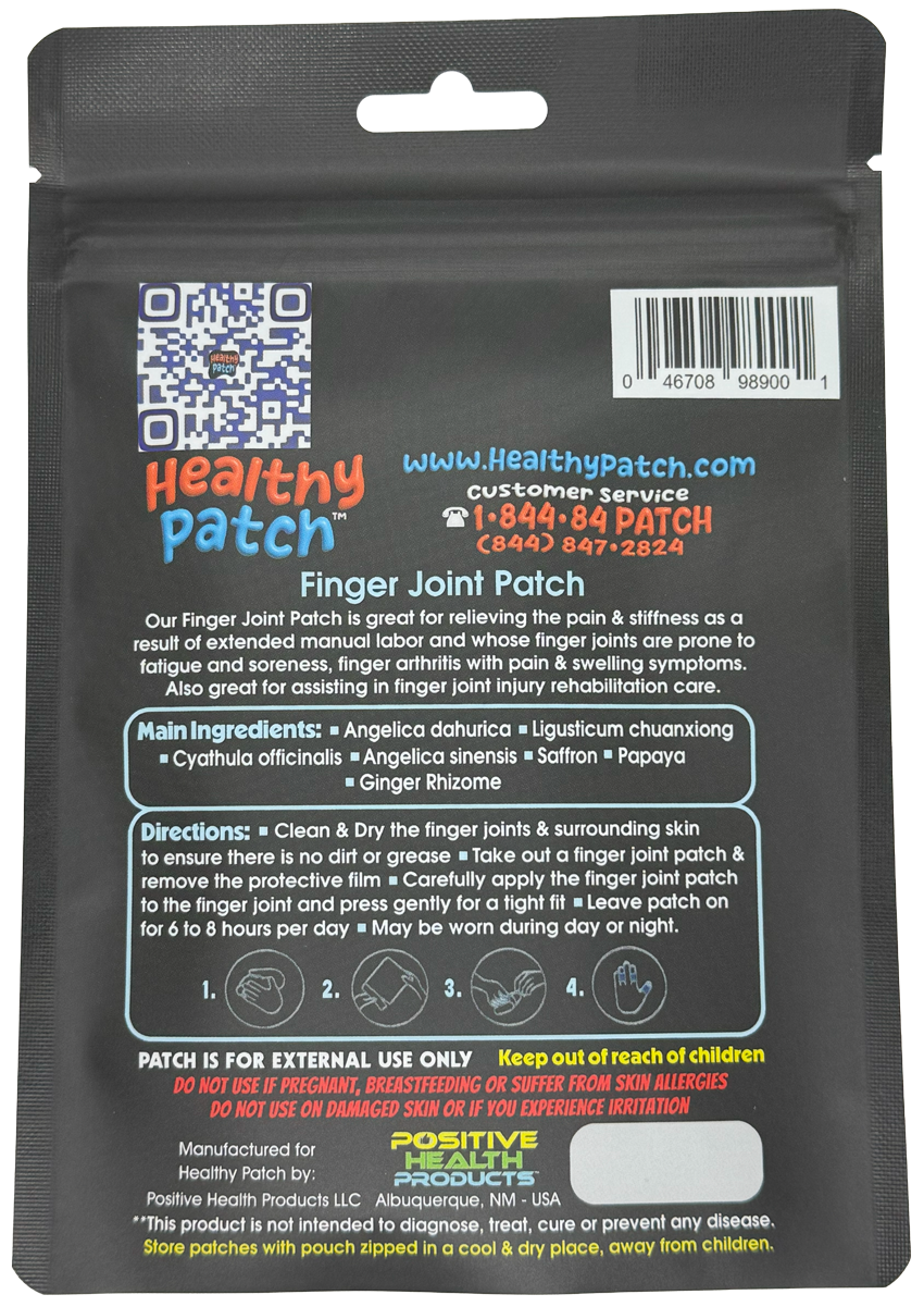 Finger Joint Patch - 18 Patches