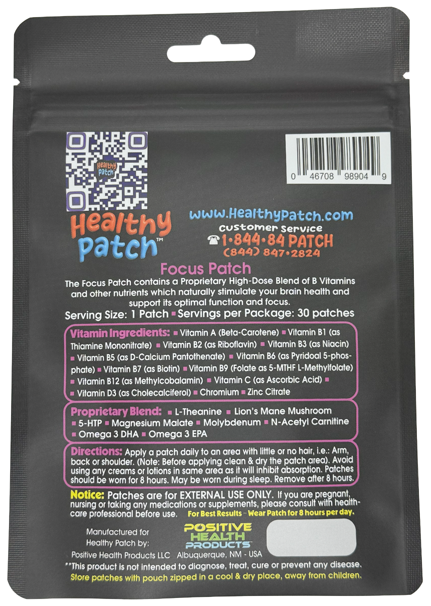 Focus Patch - 30-Day Supply