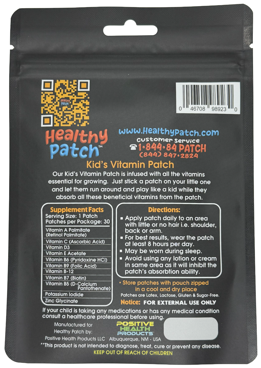 Kid's Vitamin Patch - 30-Day Supply