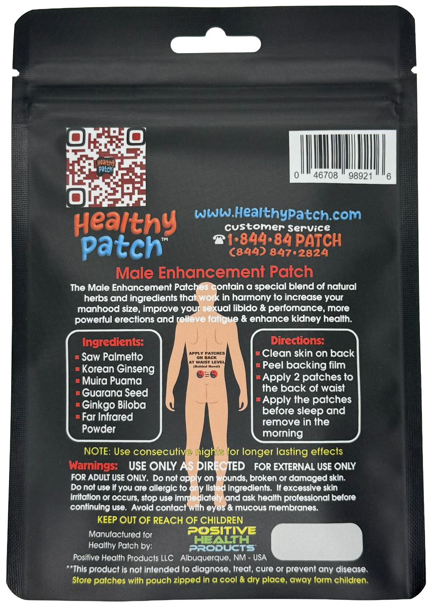 Male Enhancement Patch - 8 Patches