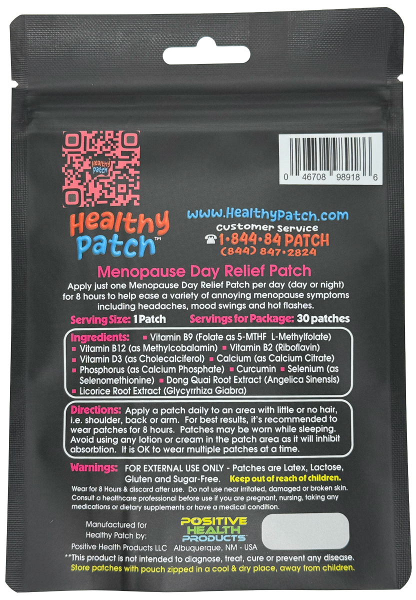 Menopause Day Relief Patch - 30-Day Supply