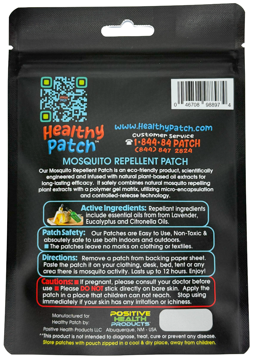 Mosquito Repellent Patch - 60-Patches