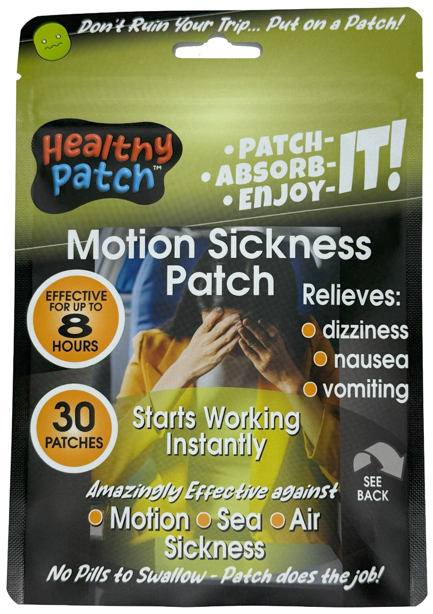 Motion Sickness Patch - 30 Patches