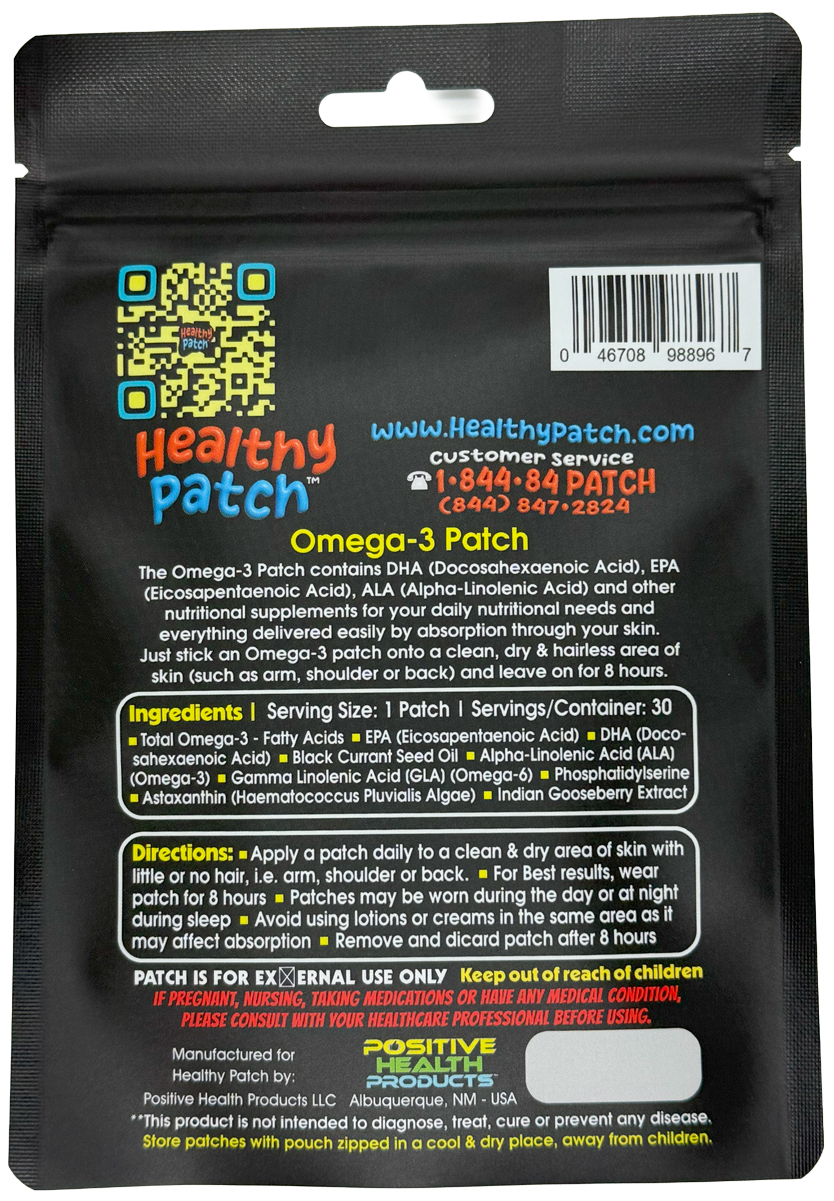 Omega-3 Patch - 30-Day Supply