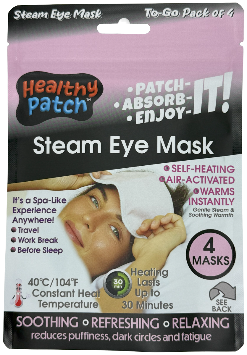 Steam Eye Mask - (4 Masks)