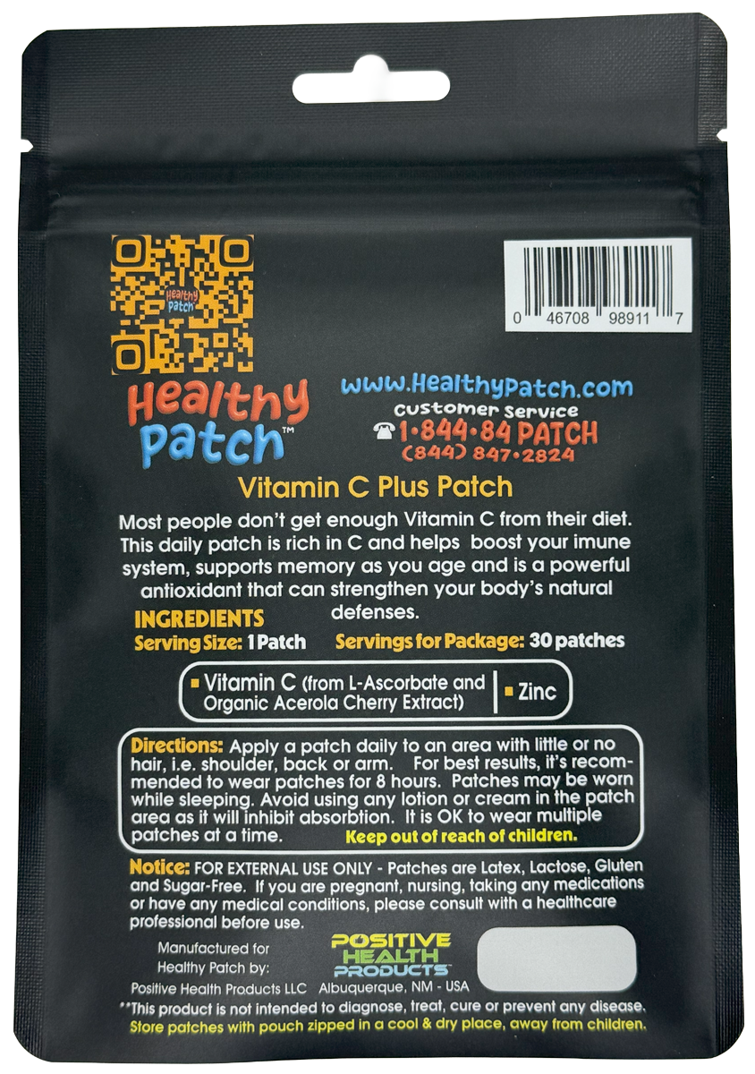 Vitamin C Plus Patch - 30 Day Supply